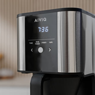 AIVIQ Grind 'N Brew Inspire - Automatisk Filter kaffebryggare med Kvarn - AGC-321