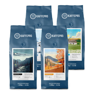 Kaffepro Signature Smakpaket - 4x1kg