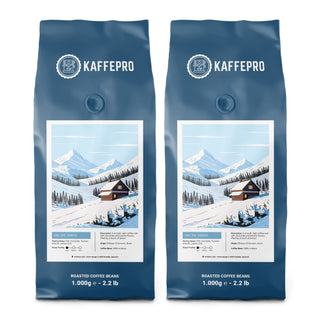 Kaffepro Arctic Shine - Kaffepaket: 2 x 1kg Kaffebönor