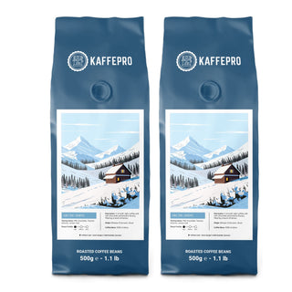 Kaffepro Arctic Shine - Kaffepaket: 2 x 500g Kaffebönor