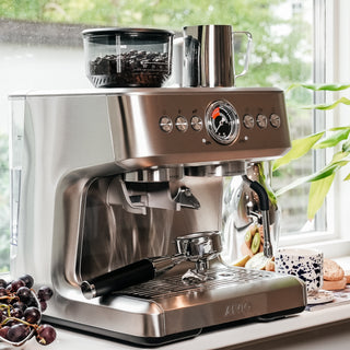 AIVIQ Aspire Brew - Espressomaskin med Kaffekvarn - AME-361S