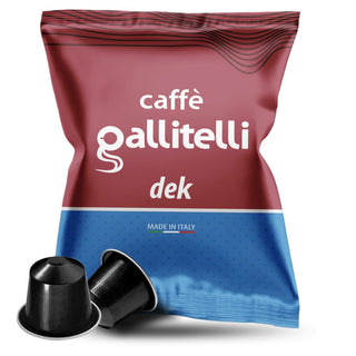 Gallitelli Caffè Decaf (Koffeinfrit) - Nespresso-kompatibla kapslar - 50 st.