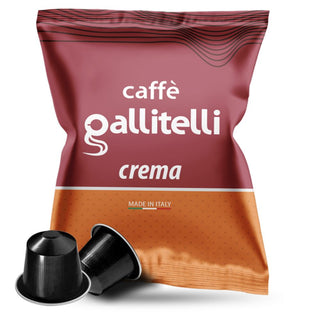 Gallitelli Caffè Crema - Nespresso-kompatibla kapslar - 50 st.