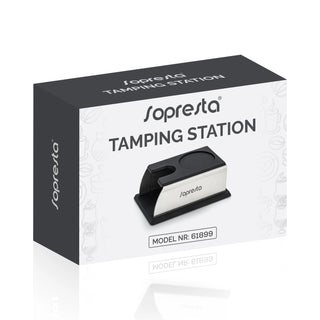 Sopresta Tamper Station i Stål